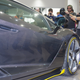 Illustration for article titled Supercars Took Over A Garage To Welcome The $1.9 Million Lamborghini Centenario